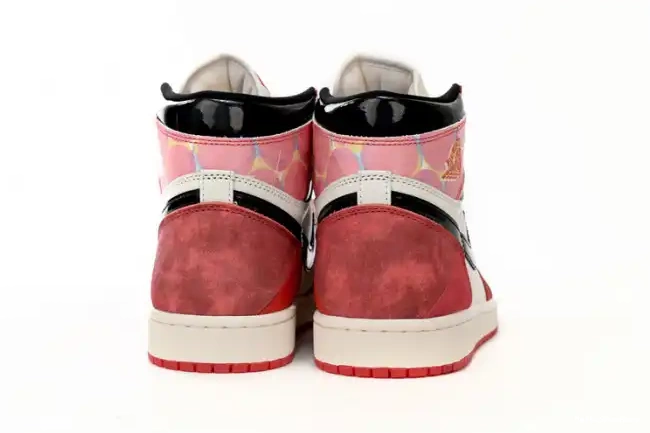 MaikeSneakers the High 1 OG Spider-Man Spider-Verse Jordan DV1748-601 Across 0402